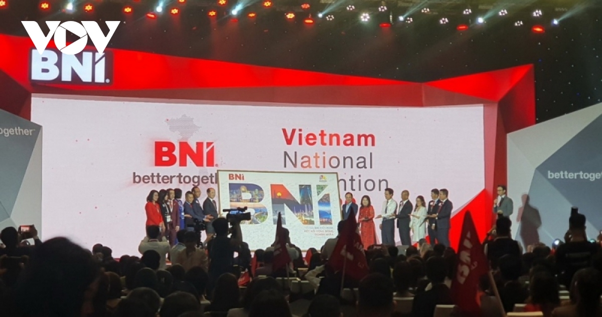 The delegation of MICE visitors attend Vietnam National Convention 2022