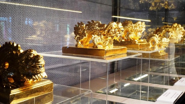 More than 100 seals cast in gold, silver, or crafted from precious gems were created during the 143-year rule of the Nguyen Dynasty.