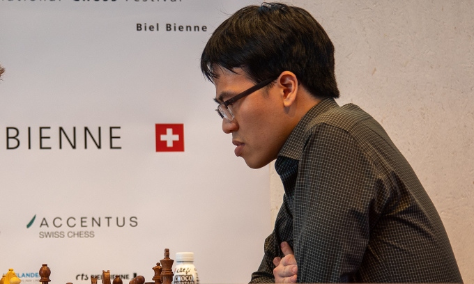 Liem competes at the Biel International Chess Festival 2022 in Switzerland. (Photo: BCF)