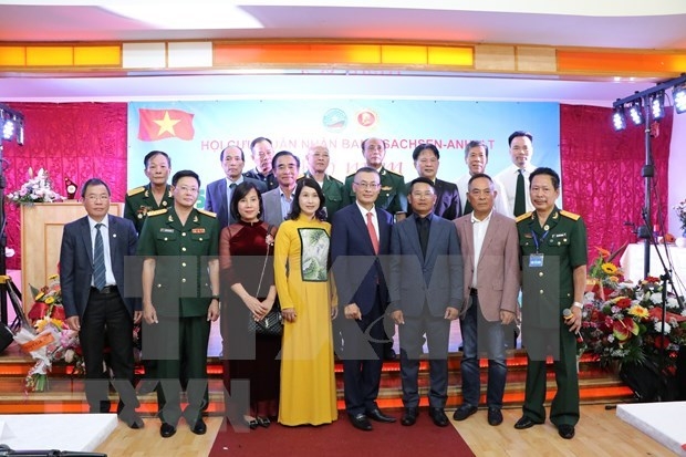 Vietnamese veterans in Germany host a meeting to mark the 75th anniversary of War Invalids and Martyrs’ Day
(July 27) in the city of Magdeburg, the state of Sachsen-Anhalt, on July 24.