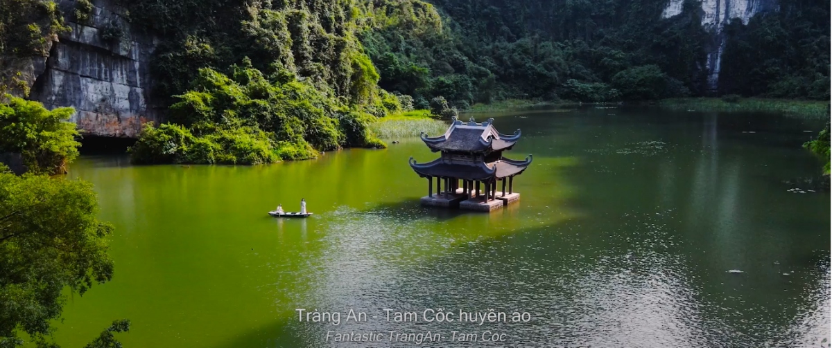 Natural landscapes of Ninh Binh province appear in Joseph Kwon's music video