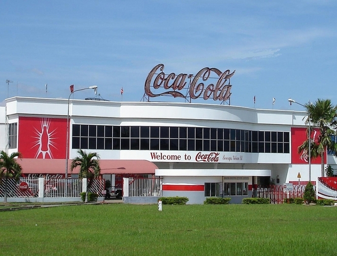 A Coca-Cola factory in Vietnam (Photo: nld.com.vn)