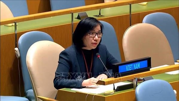 Ambassador Nguyen Phuong Tra, Chargé d'affaires of the Vietnamese Delegation to the United Nations