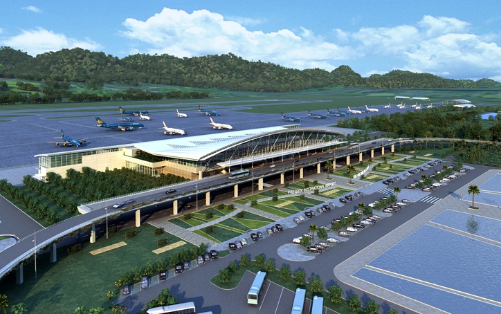 Phu Quoc International Airport in the southern province of Kien Giang