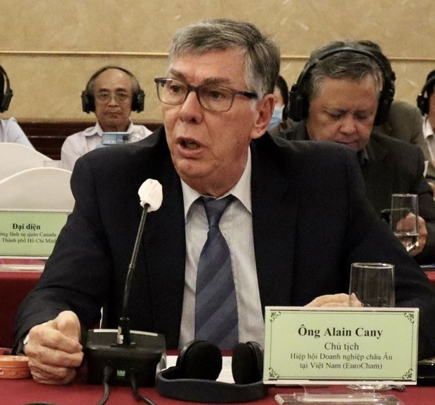 Alain Cany, president of the European Chamber of Commerce in Vietnam (EuroCham)