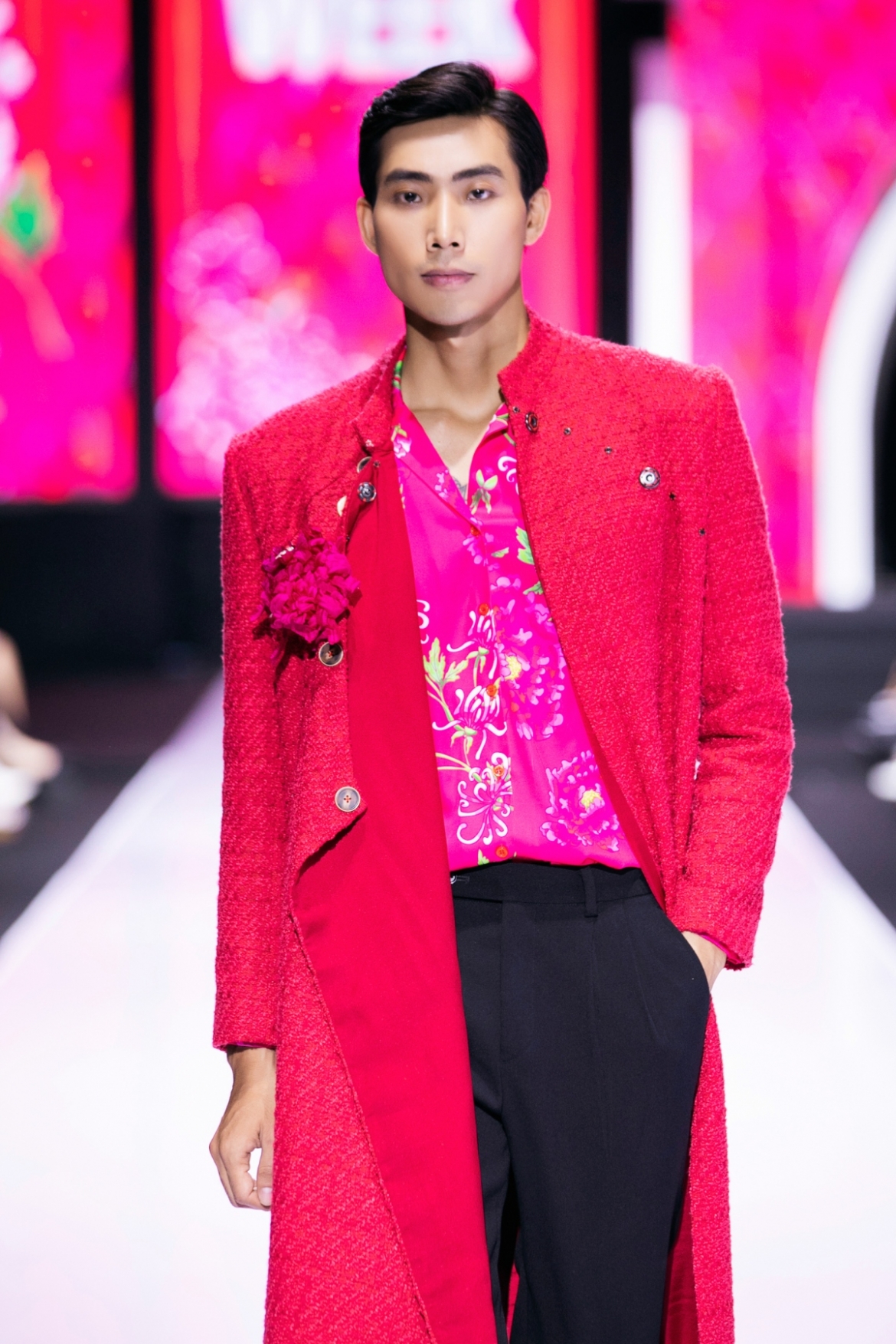 The collection features 35 silk designs in an array of vivid colours.