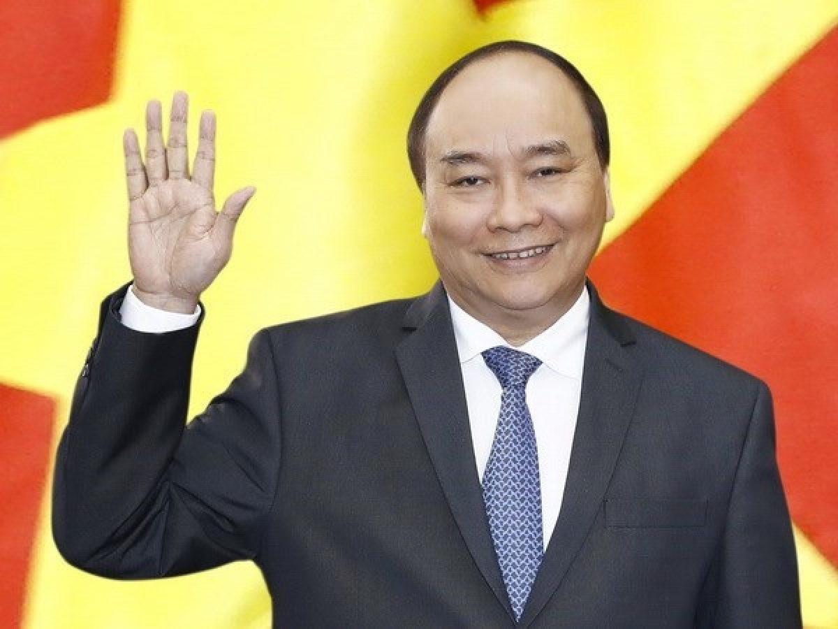 Vietnamese State President Nguyen Xuan Phuc.