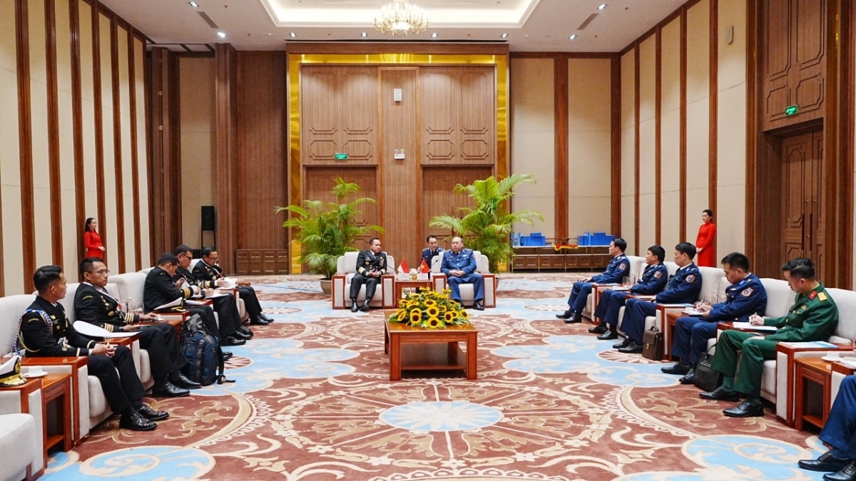 At the meeting between t he Vietnam Coast Guard (VCG) High Command and the Indonesian Coast Guard (Bakamla) 