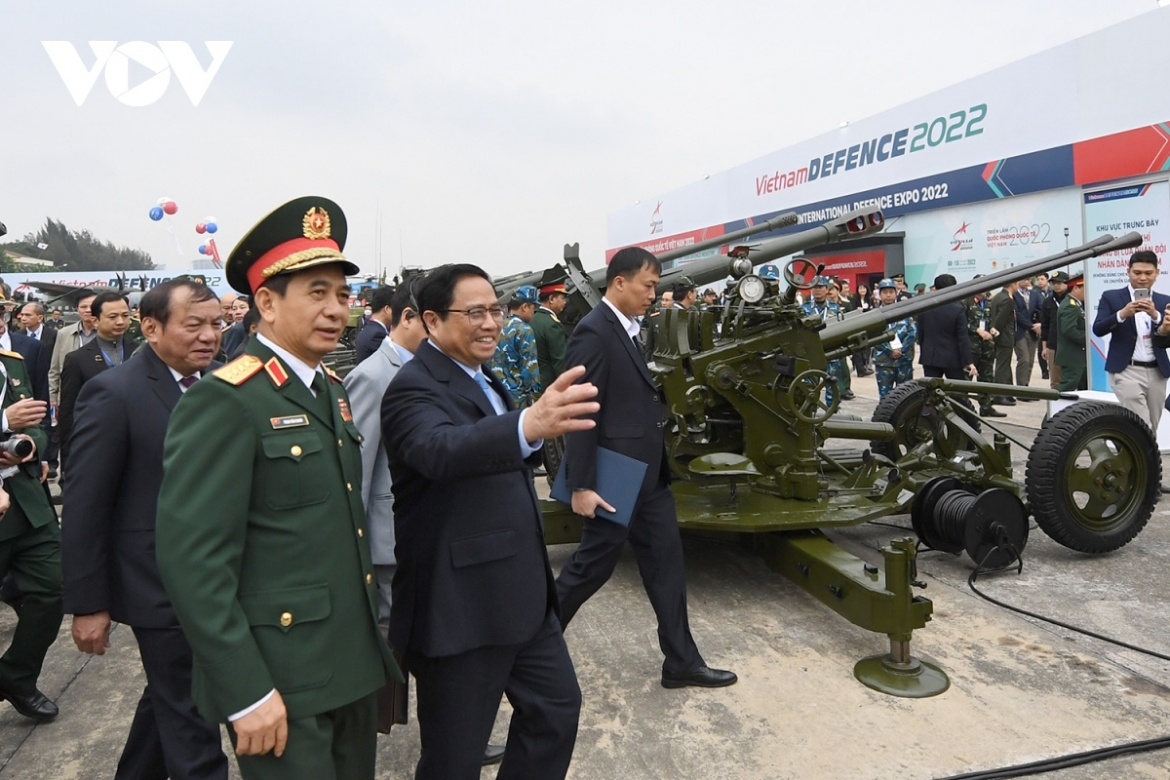 He highly appreciates the organisation of the event by the Vietnamese Ministry of Defense, as well as the numerous contributions by foreign partners.