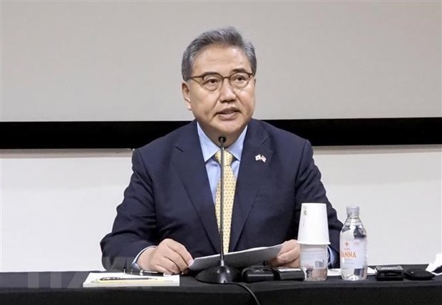 Minister of Foreign Affairs of the RoK Park Jin (Photo: VNA)