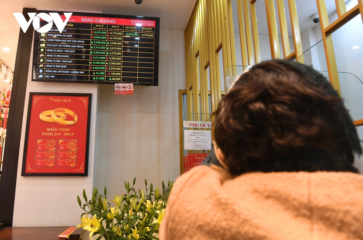 Gold prices record a slight decline before the God of Wealth Day.