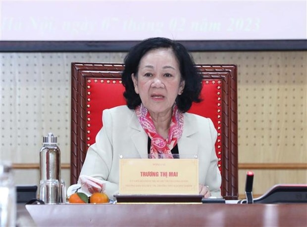 Chairwoman of the Vietnam-Japan Friendship Parliamentarians Group Truong Thi Mai (Photo:VNA)