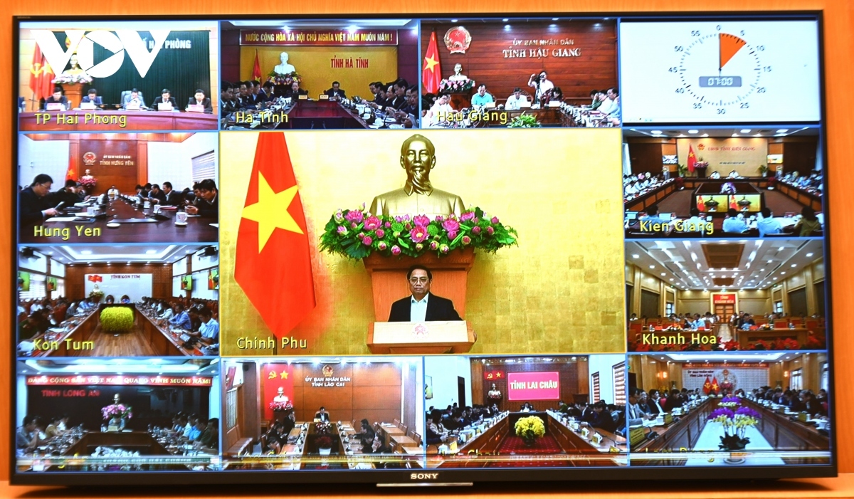 The Cabinet meeting is connected to all 63 cities and provinces nationwide.