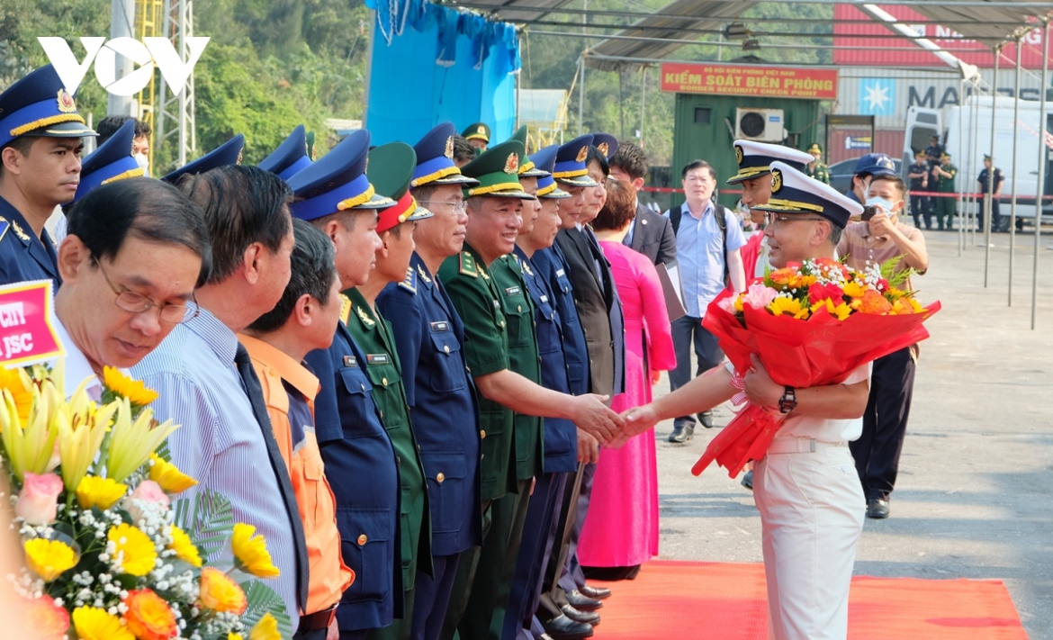 Captain Niwa Satoshi said the trip is part of activities being held to celebrate the 50th founding anniversary of diplomatic ties between both sides.