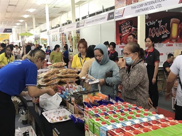 A wide range of outstanding Thai products are display at the event (Photo: VNA)