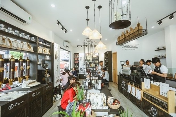 Trung Nguyen e-coffee store (Photo: Trung Nguyen Legend)