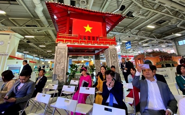A Vietnamese booth at the event