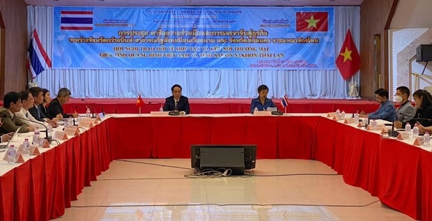 The conference between Quang Binh provinceof Vietnam and Sakon Nakhon province of Thailand