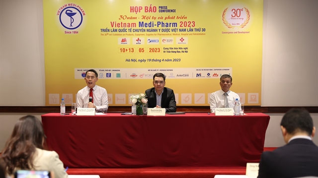 At the press conference in Hanoi on April 19