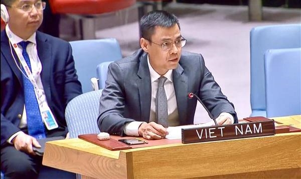 Ambassador Dang Hoang Giang, Vietnam's Permanent Representative to the United Nations (Photo: VNA)