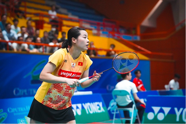 Thuy Linh bows out of Badminton Asian Championship 2023 (Photo: VBF)