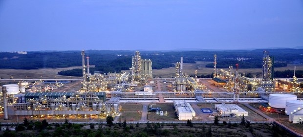 A view of the Dung Quat Refinery in Quang Ngai province