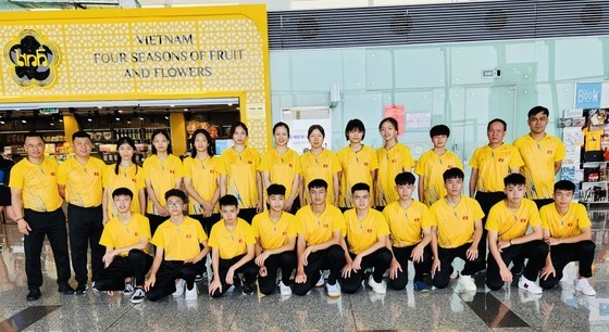 The Vietnamese team win a gold and 6 bronze medals at the Southeast Asian (SEA) Youth Table Tennis Championships 2023. (Photo: Hanoimoi.com.vn)
