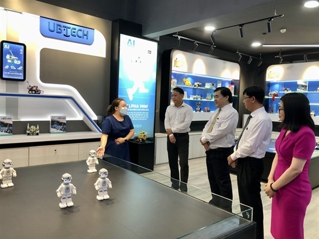 The artificial intelligence (AI) Education and Training Centre at the Vietnam National University - HCM City in Thu Duc City.