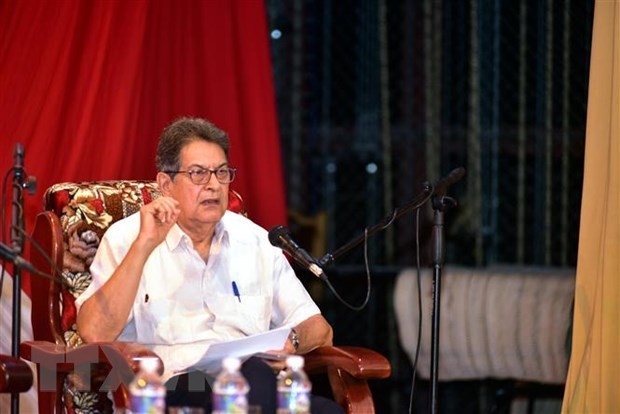 Former Cuban Ambassador to Vietnam Fredesmán Turró González (Photo: VNA)