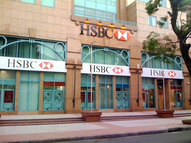 HSBC Vietnam's headquarters in HCM City. (Photo courtesy of HSBC)