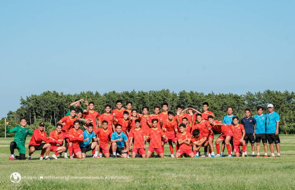 Vietnam's U17s will compete in the 2023 AFC U17 Asian Cup finals which are scheduled to take place in Thailand from June 15 to July 2. (Photo courtesy of Vietnam Football Federation)