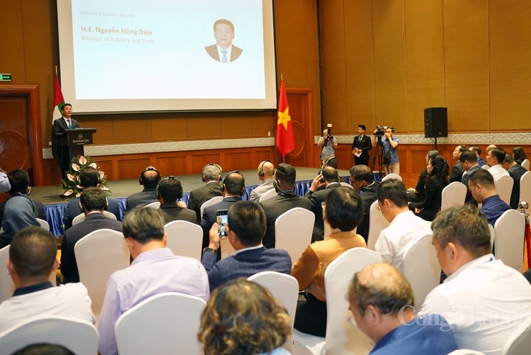 Many cooperation opportunities have been examined at a Vietnam - UAE business forum held in Hanoi on June 5. (Photo: congthuong.vn)