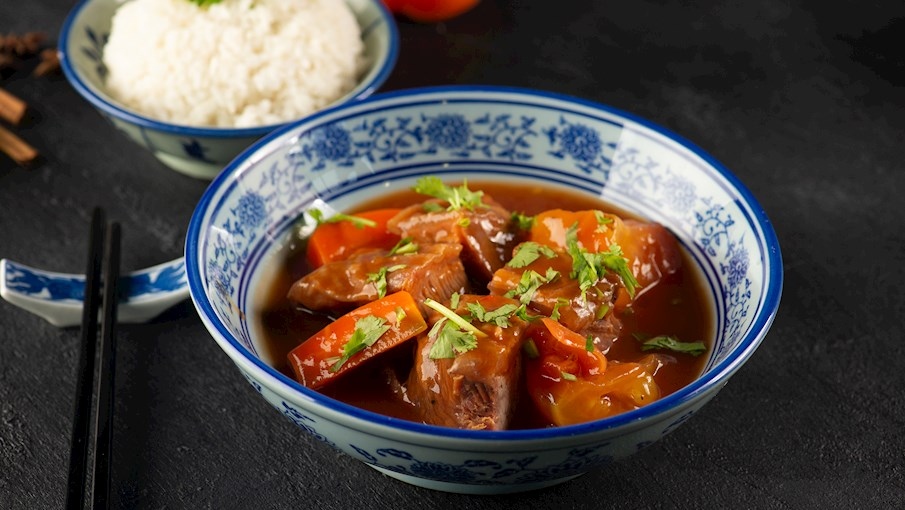 Bò kho (beef stew) is among the 100 best rated breakfasts in the world. (Photo courtesy of TasteAtlas)