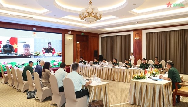 At the the Vietnam – Canada Bilateral Defence Consultation 2023 (Photo: qdnd.vn)