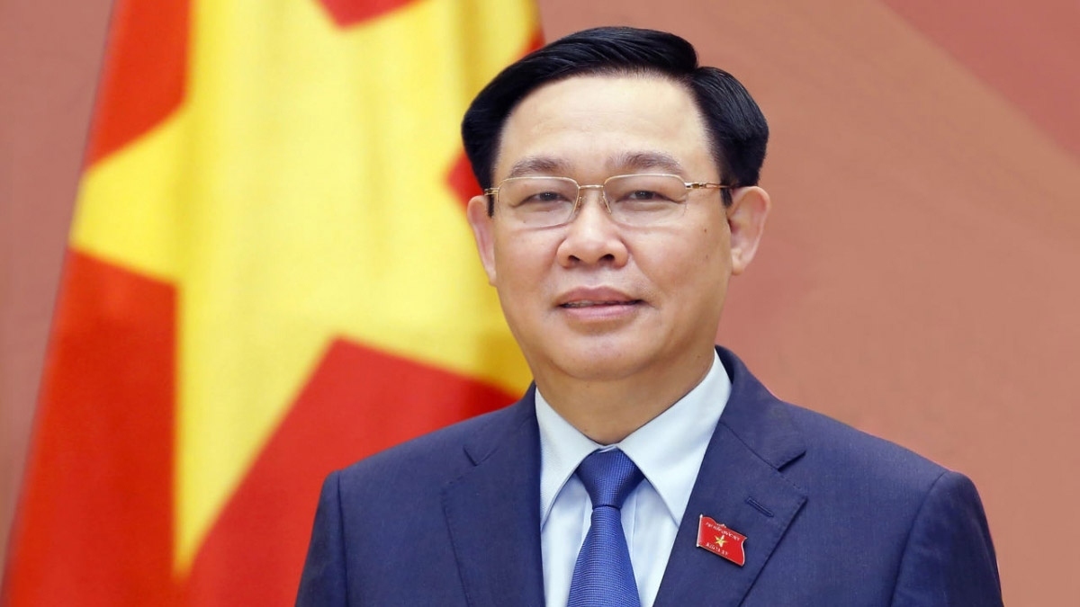 Chairman of the National Assembly of Vietnam Vuong Dinh Hue.