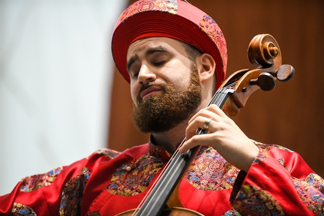 Cellist Bryan Charles Wilson. Photo courtesy of the artist