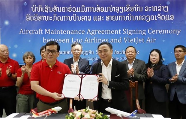 An overview of the signing ceremony (Photo: VNA)