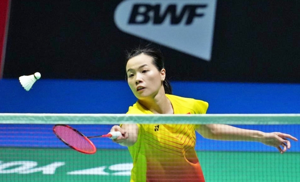 Female badminton player Nguyen Thuy Linh reaches 26th place in world rankings (Photo: Getty)