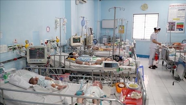 At the Department of Infection and Neurology of Children's Hospital 1 in HCM City