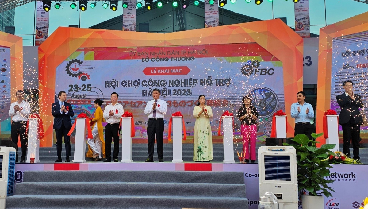 At the opening ceremony