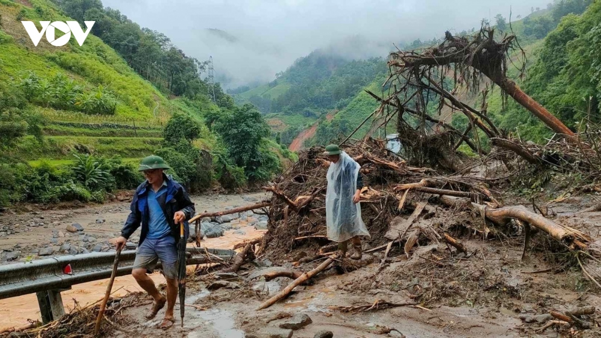 Floods cause heavy loss to the northern mountainous province of Yen Bai in early August this year.