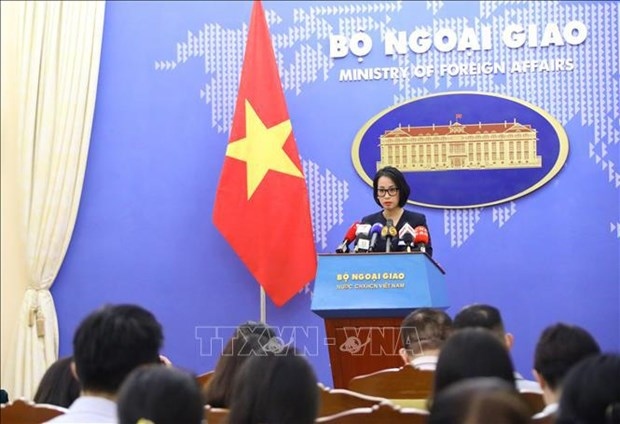 Spokesperson of the Vietnamese Foreign Ministry Pham Thu Hang.