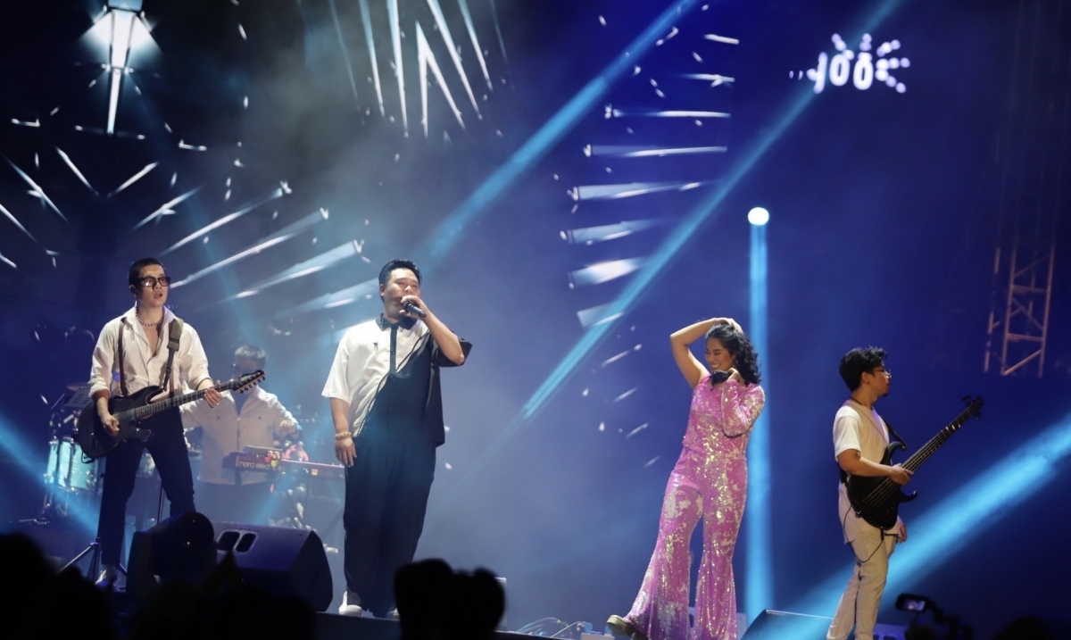 Artists perform at the HOZO – Ho Chi Minh City International Music Festival 2022