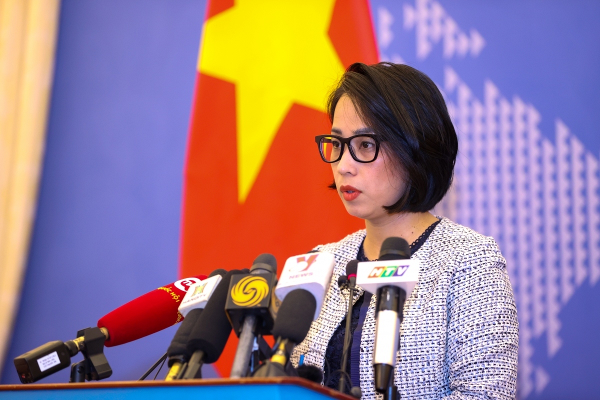 Spokeswoman for the Foreign Ministry Pham Thu Hang