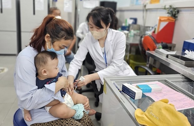 Like other countries around the world, routine immunisation services in Vietnam have been disrupted during the COVID-19 pandemic.