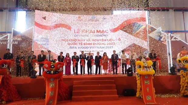 The international wood material, woodworking machinery fair –BIFA WOOD Vietnam 2023 - opens in the southern province of Binh Duong on August 9