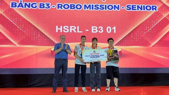 HSRL-B3-01 team wins the first place in B3 group