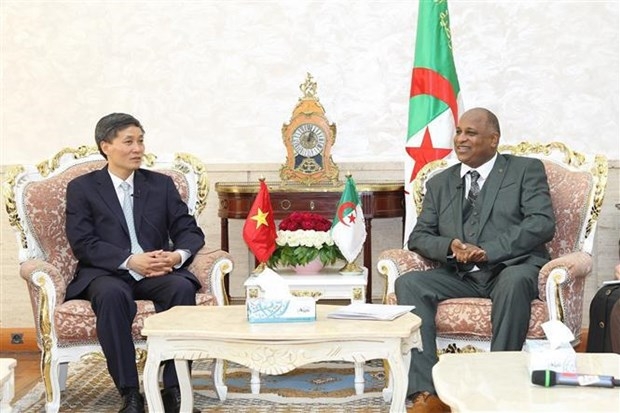 Vietnam and Algeria sign an agreement on judicial cooperation programme for the 2024-2025 period during a recent working trip of a delegation of the Ministry of Justice to the North African country. (Photo: VNA)