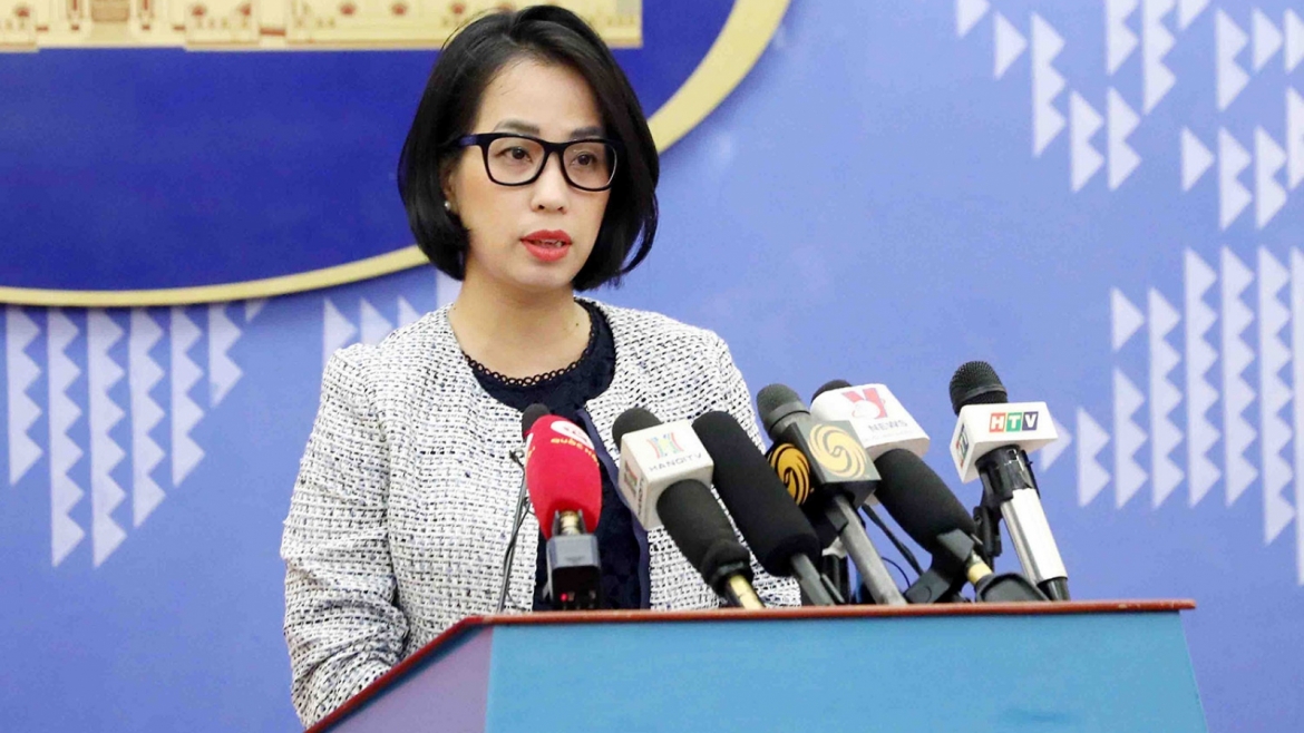 Spokeswoman of the Vietnamese Ministry of Foreign Affairs Pham Thu Hang