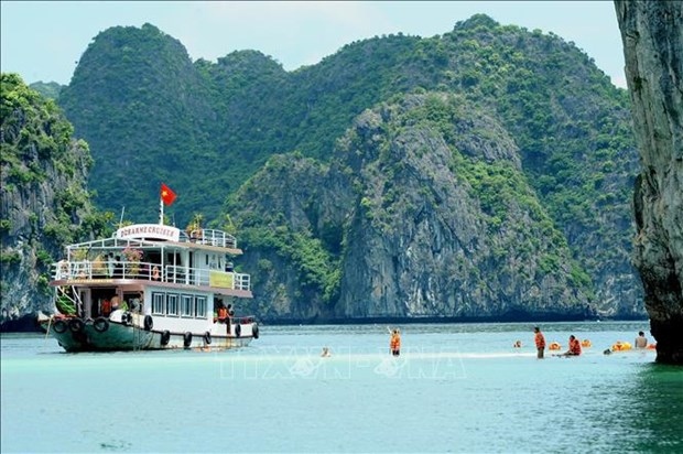Cat Ba Archipelago in the northern port city of Hai Phong is the largest limestone archipelago of the country. (Photo: VNA)